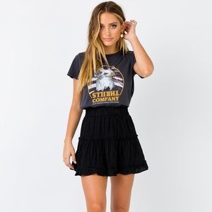 Princess Polly Black Mini Skirt